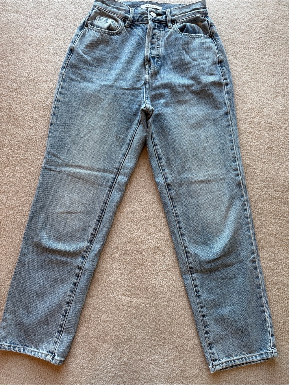 PacSun Relaxed Straight Light Blue Denim Jeans